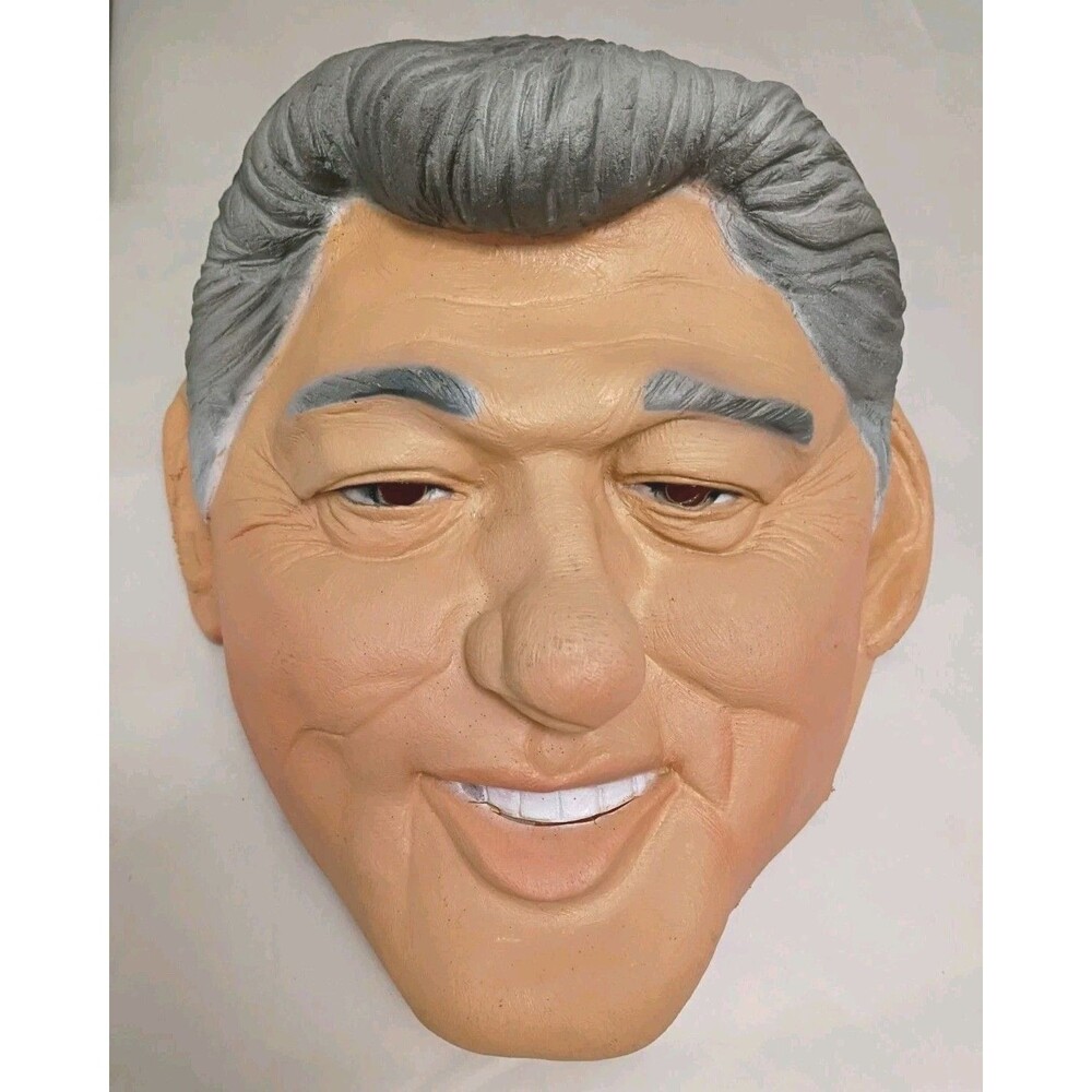Bill Clinton Vinyl Ex President Full Adult Mask Vintage